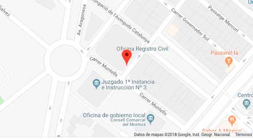 situacion del registro civil de amposta