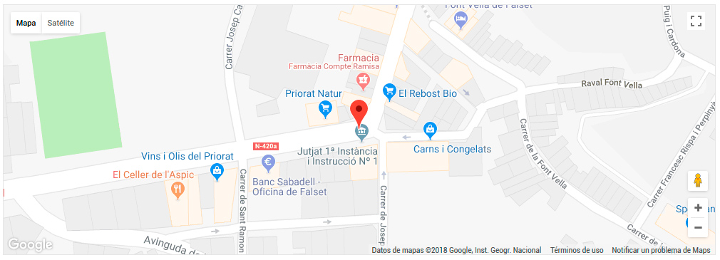 situacion del registro civil de Figuera